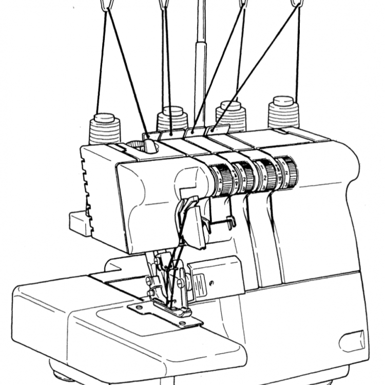 Tagliacuci Singer 14 U 444 b