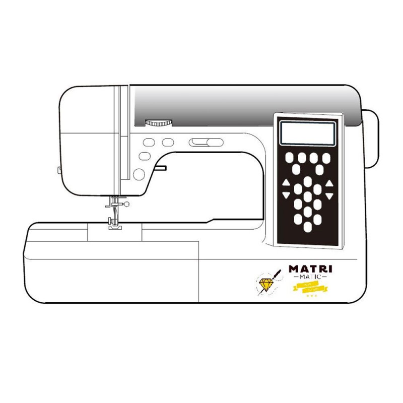 fax Array Verzorgen Naaimachine Matrimatic gold