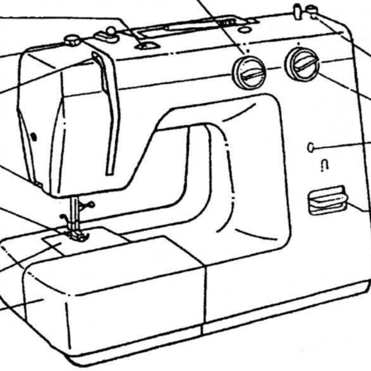 Maintenance Shiny break down Sewingmachine Singer 1100