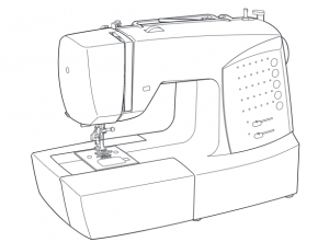 Sewingmachine Singer 7422 7442 7463